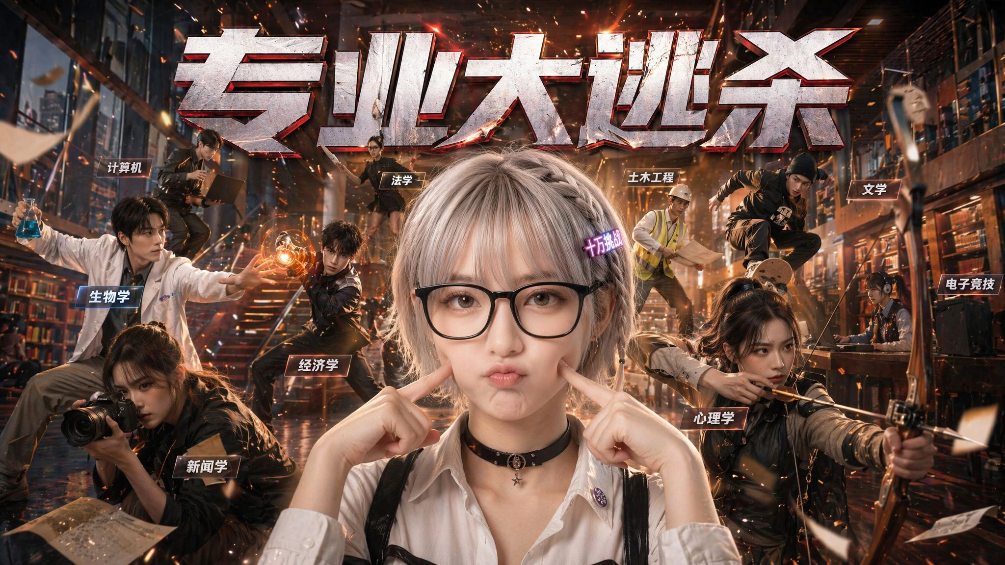 异能觉醒挑战王者：千名大学生超能淘汰赛风靡峡谷